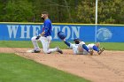 Baseball vs CGA  Wheaton College Baseball vs Coast Guard Academy during game one of the NEWMAC semi-finals playoffs. - (Photo by Keith Nordstrom) : Wheaton, baseball, NEWMAC